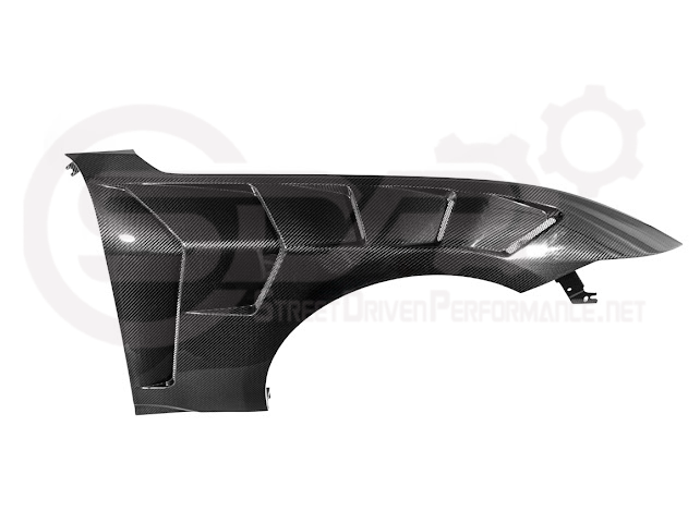 2024-UP FORD MUSTANG S650 | GTD STYLE CARBON FIBER FRONT SIDE VENTED FENDERS